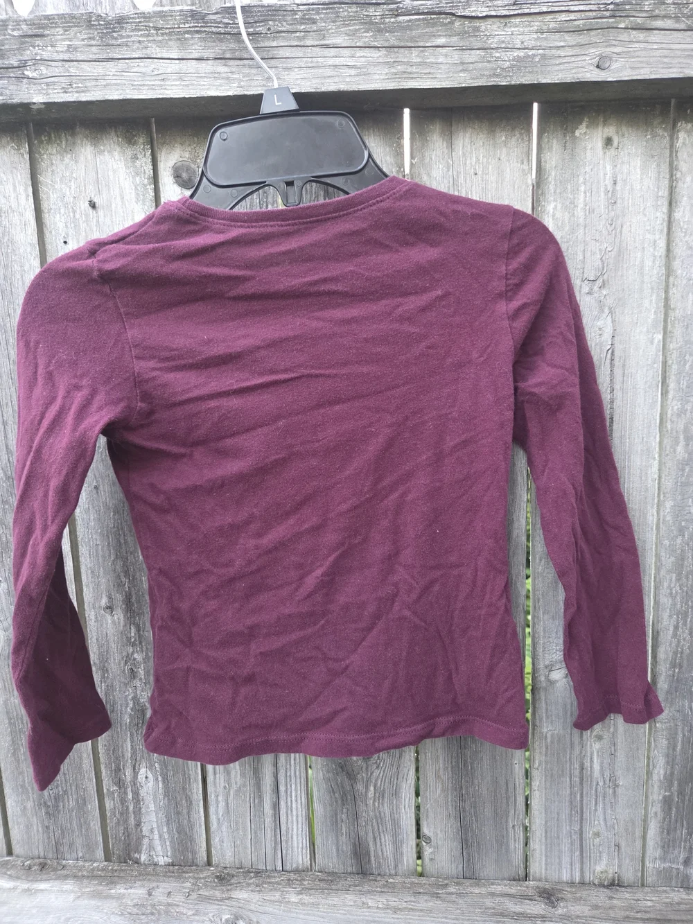 Childrens Place Future Leader Long-Sleeve Crewneck Shirt - Purple